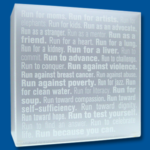 Silk Screened Acrylic Signage