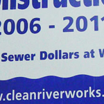 Baked Enamel Sign