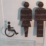 Glass Sign